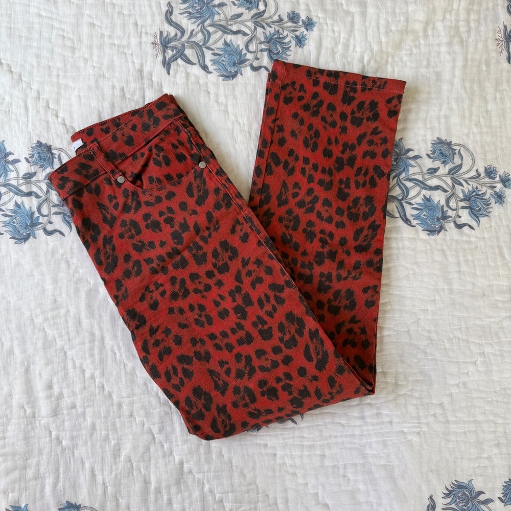 Miaou Leopard Print Pants